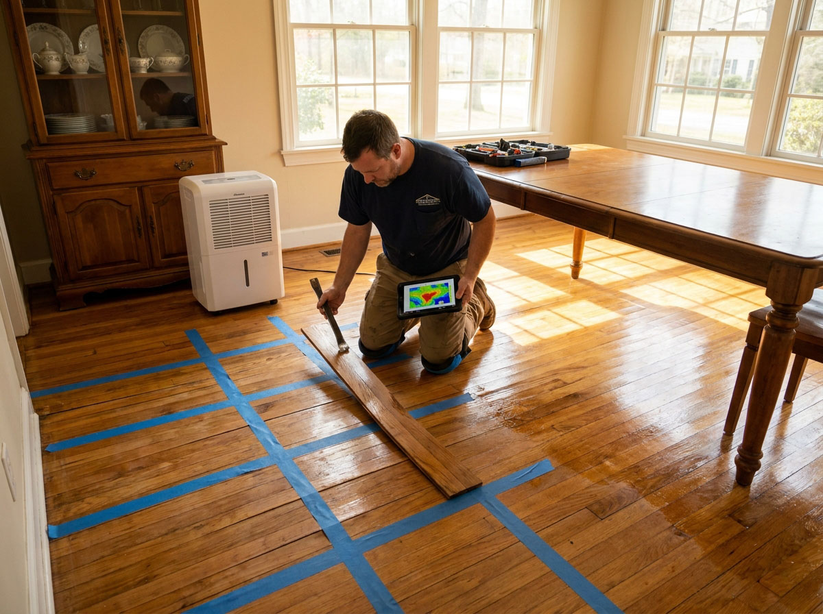 Pueblo Water Damage Pros service in Fort Carson