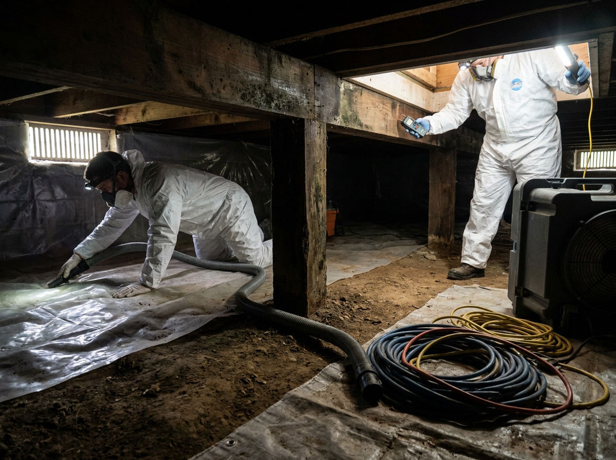 Crawl Space Mold in Pueblo: A Complete Removal Guide